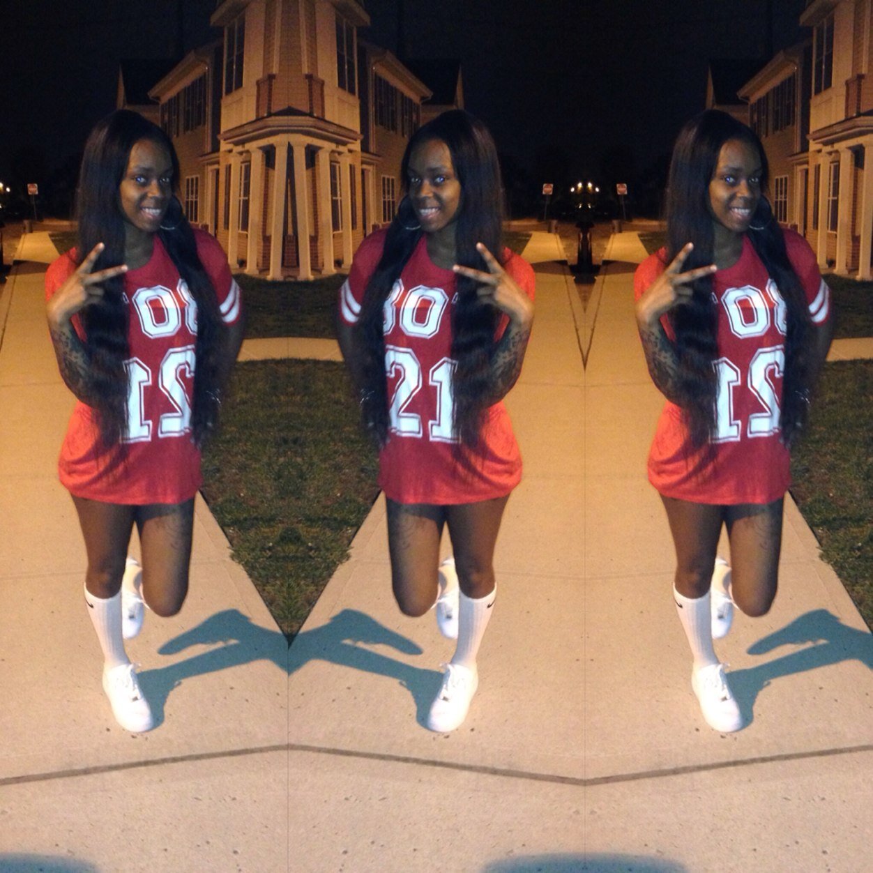 jealous? of who? y'all?  her? you?
nahhh.  no insecurities over here baby.
