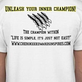 TCWInspires's profile picture. Official Twitter: Cherokee Edwards, Jr- Author/Presenter/Trainer/Motivational Speaker. Life is Simple, It's Just Not Easy