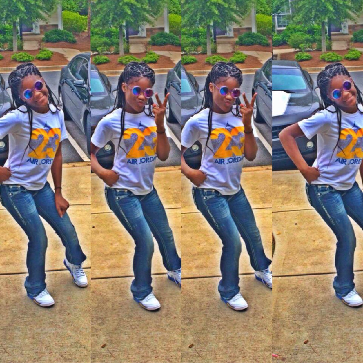 Sum wea being pretty