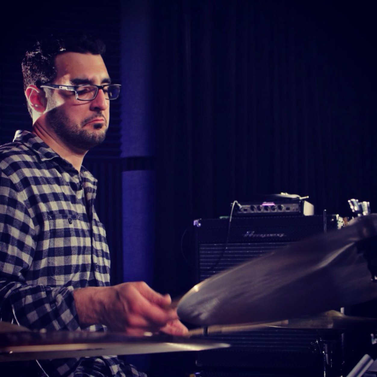 I play drums drums and have too many!