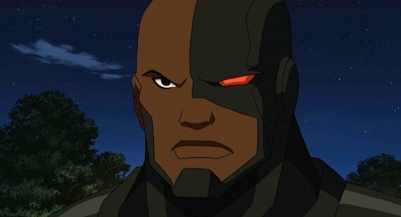 Half Robot, Half Human....Ready to Kick some Butt when Needed! Former Teen Titan Now a Member of the Justice League