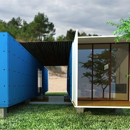 Our latest designs have utilized the structural integrity of the container whilst creating internal spatial arrangements of human comfort proportions
