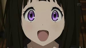 • Chitanda Eru • 16 years.old • I'm very curious! • President of Classics Club • [ENG/JAP] • Hyouka •