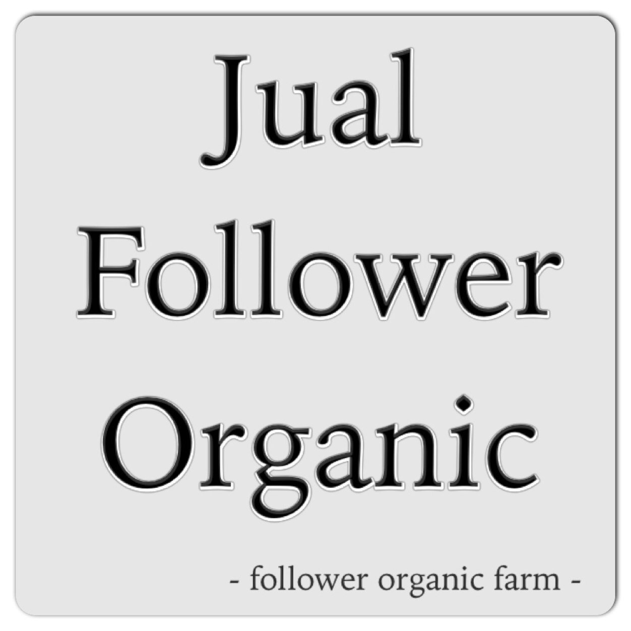 FollowerOrganic's profile picture. Menjual Follower Organic | Minimal per account memiliki Tweet regular dan follower 10an | please mention for info detail | pin bbm 7EAD9AB6