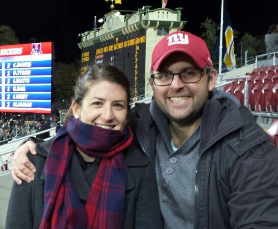 Massive sports fan - Mighty Dees AFL, Spurs NBA, Giants NFL, Penguins NHL, I've got a team in every league.
