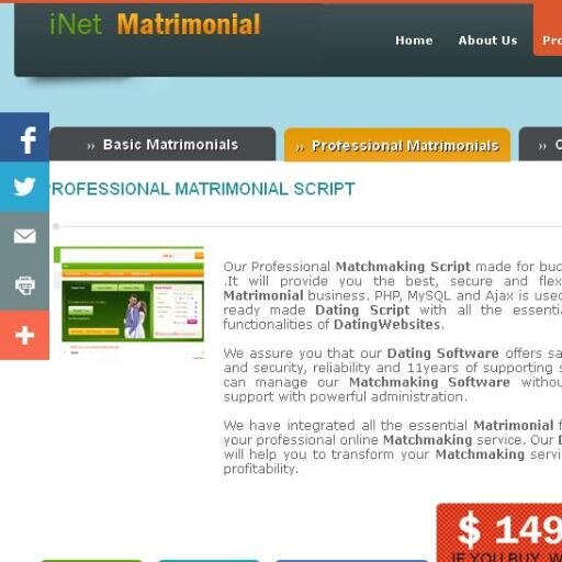 matchmakings's profile picture. One of the most fashionable services on the web is matrimonial profile posting and partner search websites.