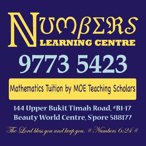 NLCSingapore's profile picture. A MOE registered tuition centre specialising in Mathematics, and consistently produces outstanding results.