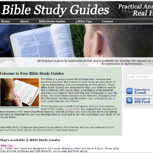 Bible Study Guides - Practical Answers, Real Hope