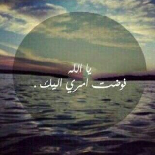 إلى الرحمن قد أودعتُ أمرِي ألوذُ بهِ إذا عظم البلاءُ فَيجلُو عِتمتيِ ويريحُ صدري وما مثلُ الرِضىَ حقاً شفاءُ... ♡