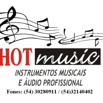 Hot Music Instrumentos Musicais - Rua Coronel Flores - 376, Bairro São Pelegrino. Fone: (54) 30280911.