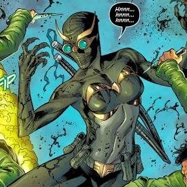 The Court of Owls' Talon from the 1940s, who was a victim of secret Japanese attacks on US soil in World War II. She has recently joined the Birds of Prey.