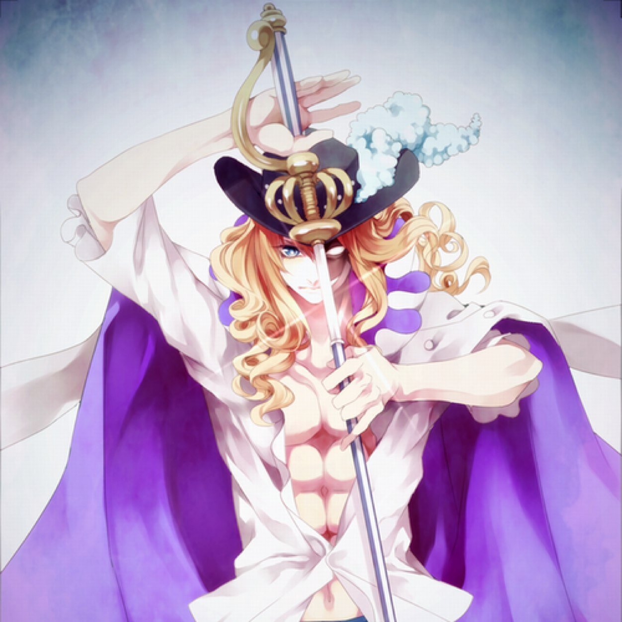 Cavendish__'s profile picture. Capitaine de l'équipage des magnifiques pirates. Double personnalité (Hakuba). L'un des 12 Meitō, Durandal. Prime de 280,000,000 de Berry. #TeamOnePiece