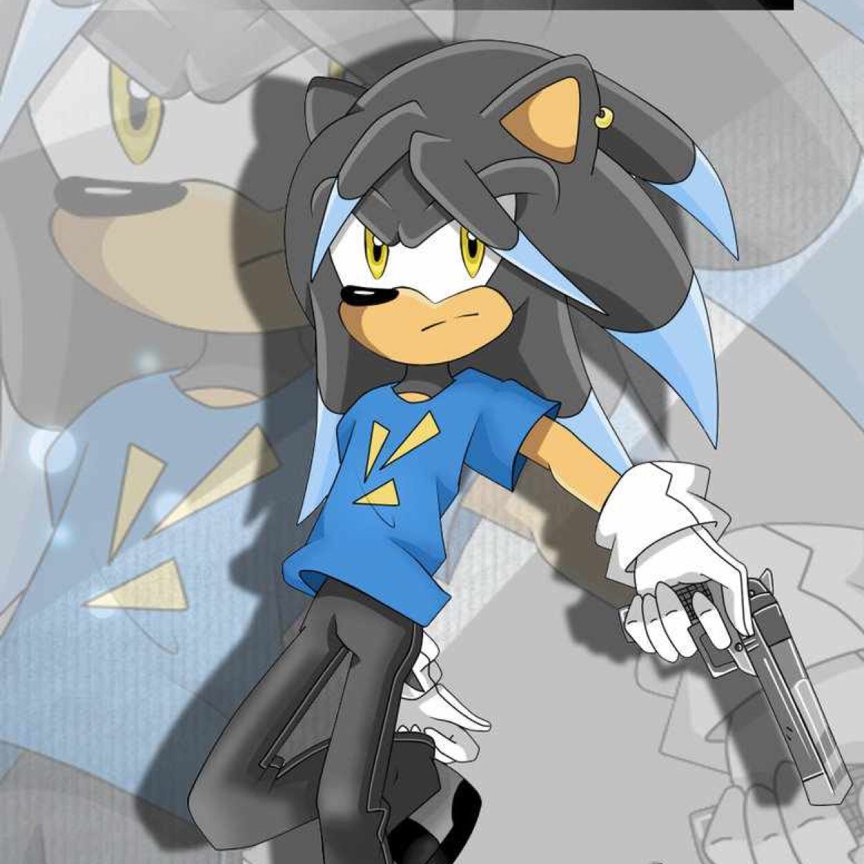 I'm Bruno, bruno the hedgehog i have find my brother is @Deadly_hero together we will keep the world safe #single (RP) #bff @VaishLovesYeww