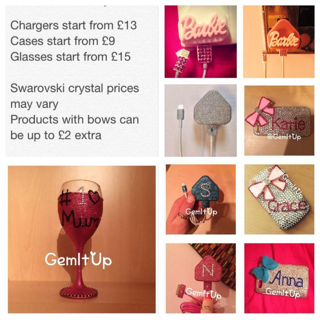 GemItUpX's profile picture. Gemming up whatever you like, custom products available! JuicePlus+ distributor! DM me now with ANY questions x