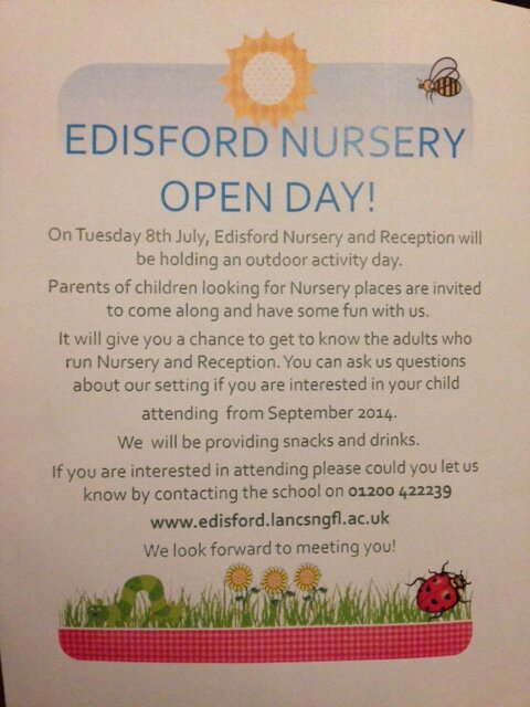 Edisford Nursery
Edisford Road
Clitheroe
BB7 2LN