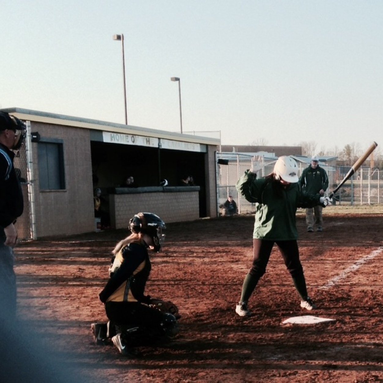 God 1st, Ball 2nd~Outfield~VA