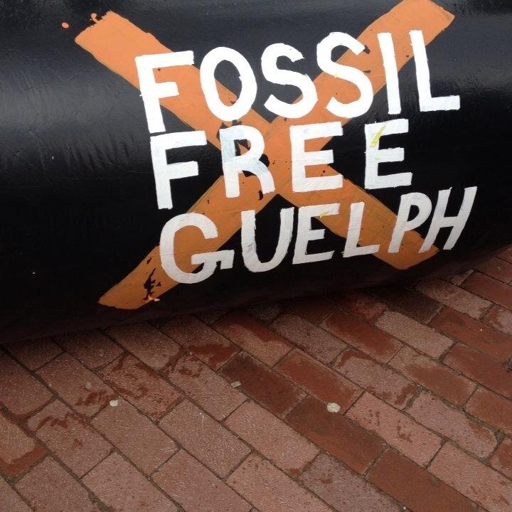We are asking the University of Guelph to divest its endowment fund from investments in some of the world's largest oil, gas, and coal extraction companies.