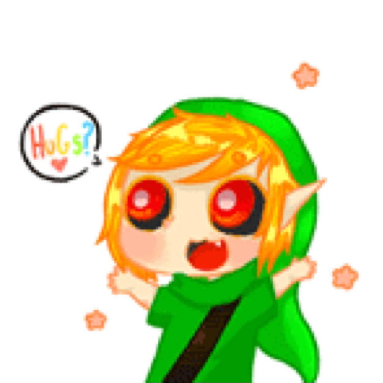 I am BEN as a kid, from the haunted Majora's Mask game. I'm not grown up yet, but I'm a big kid! //I have another account, @BlackMalice1.//