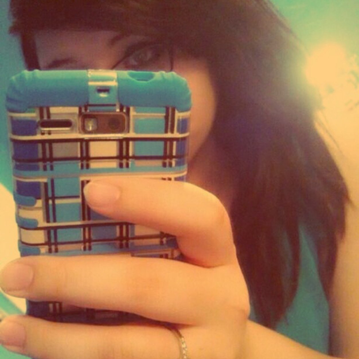 Whatever you decide to do, make sure it makes you happy. when he tells me he loves me my heart smiles Forever taken by my darling-Chris.B(: