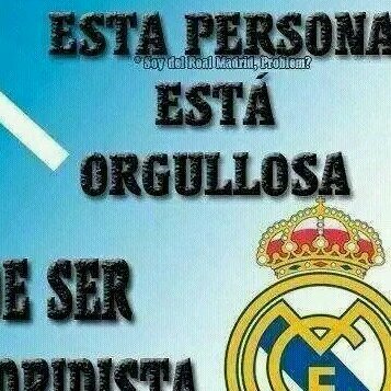 dando la brasa desde el 1998 hasta la actualidad coresana y zamorana del real madrid hasta la muerte hala madrid;D