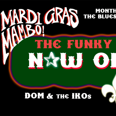 The sounds and vibes of New Orleans as you might find it now, to the people of the the UK.  Next-The Blues Kitchen Shoreditch w Dom & The Iko's, DJ Lil' Koko