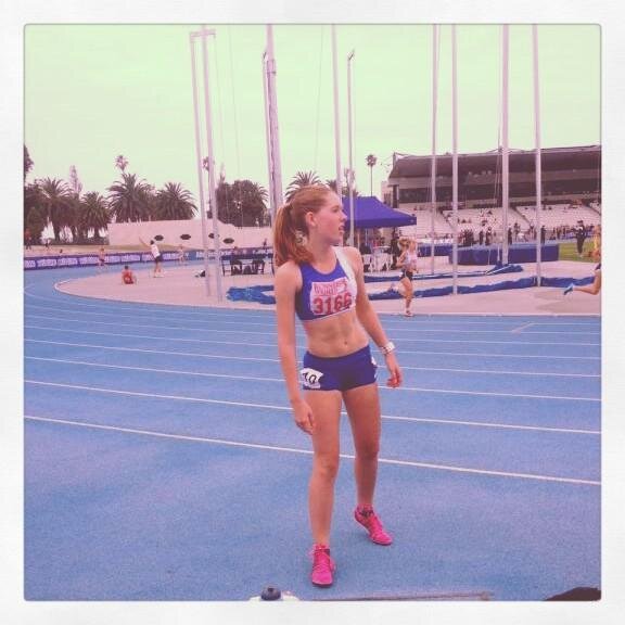 track runner and lover of food