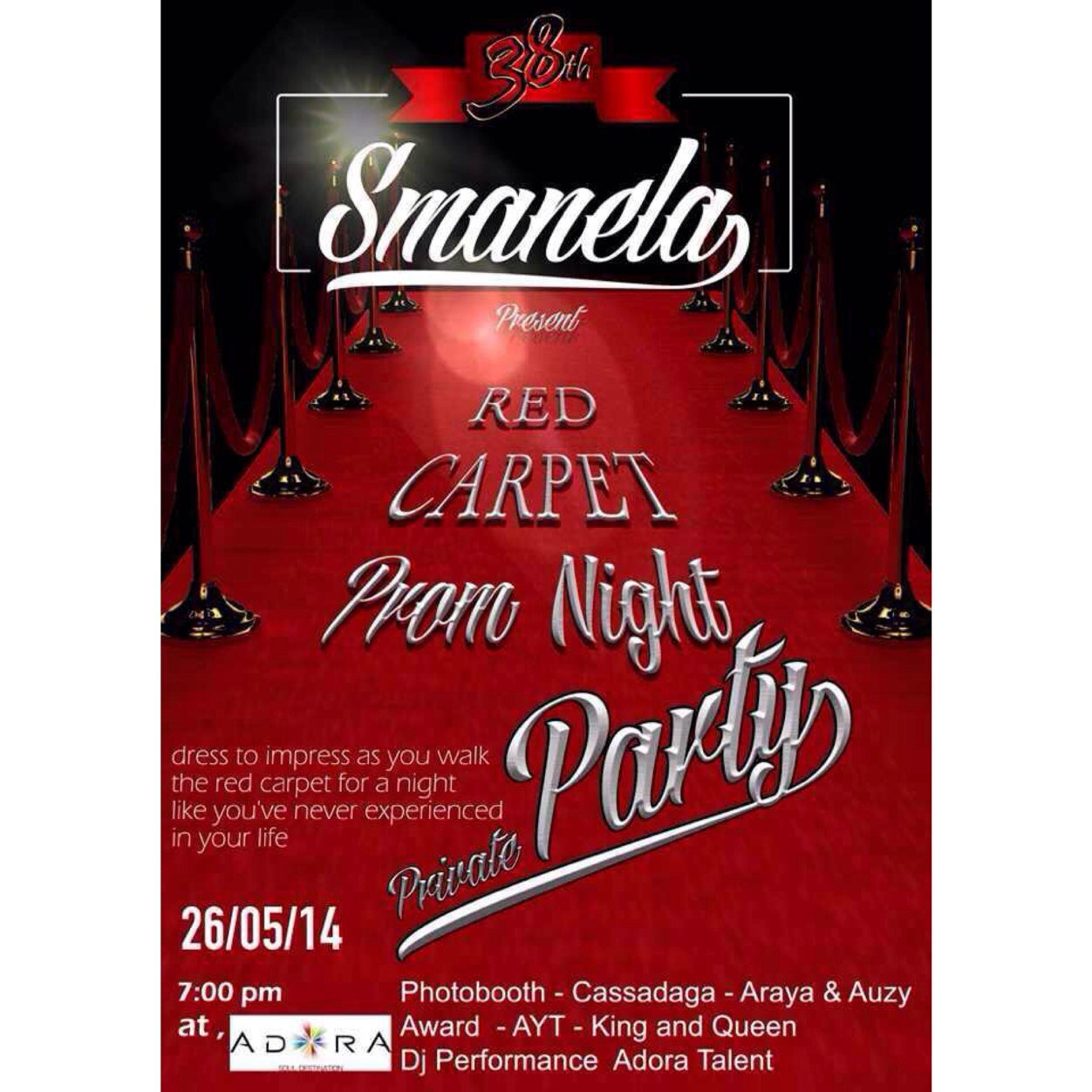 This officially user of smanela prom event generation of 38th #smanelaprom2014 ❤️❤️