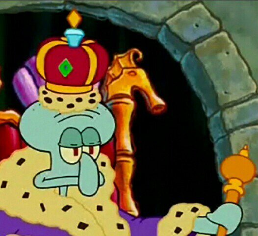 Squidward is the king to my queen. #DutchWolfiePack u can find me at @dyesaster