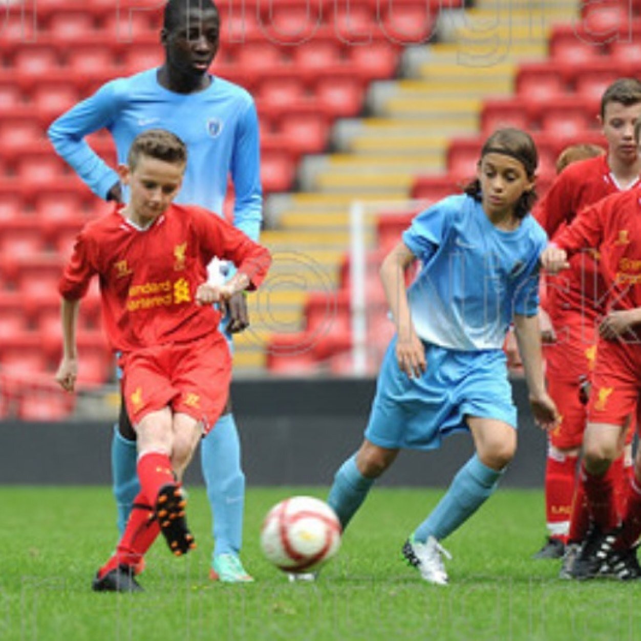 Liverpool Academy Footballer.