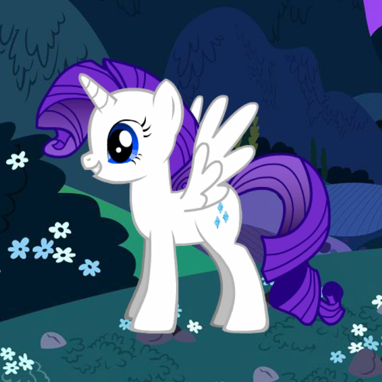 _Rarity_1's profile picture. sister is @ItsSweetieBelle and my SSP is @im_dashie_ and i love her with all my heart my sister is @mlp_honest my best friends are @CLR_2 and @Applejack555