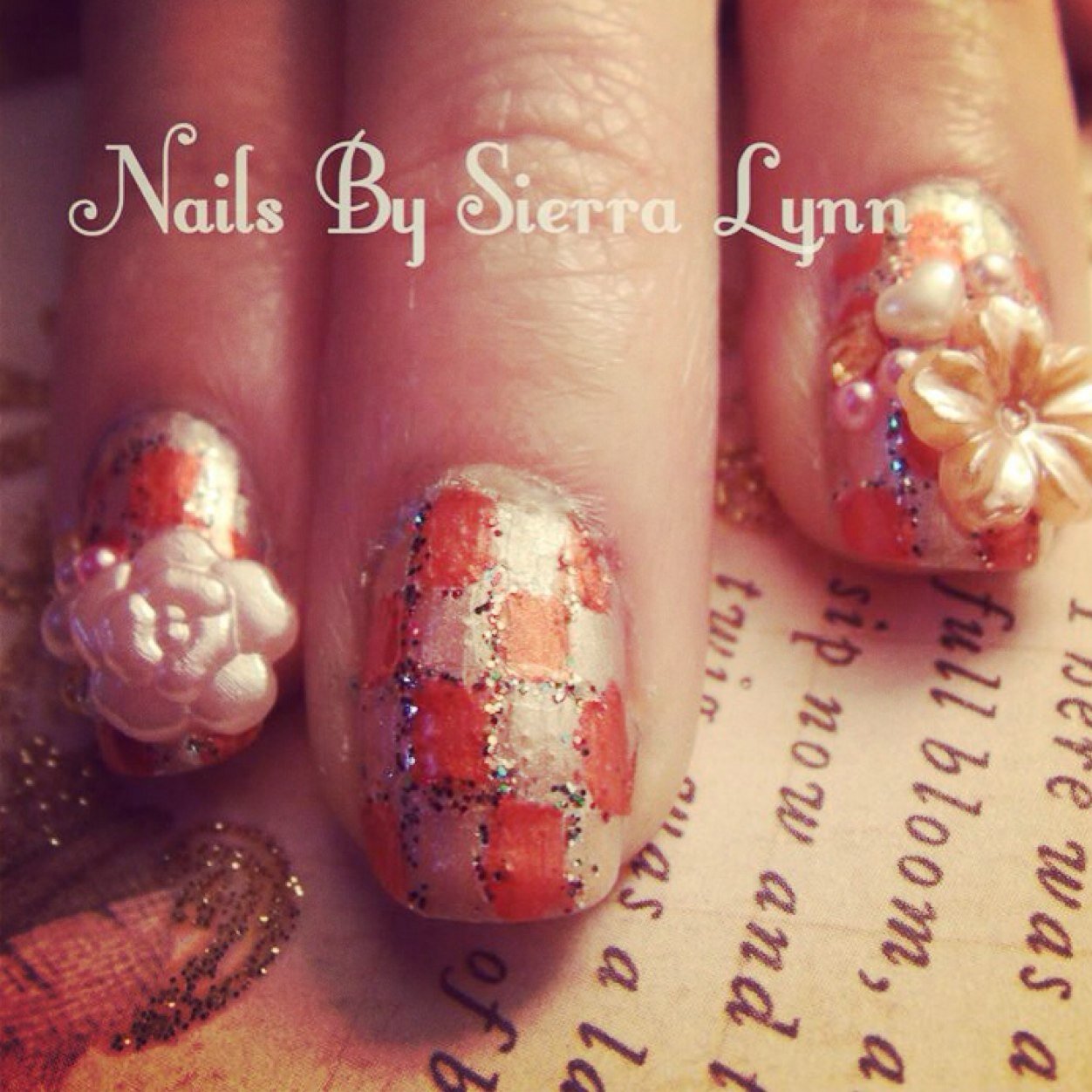 Check out my FB page - Nails By Sierra Lynn / Follow me on Instagram! Nailsintheworks