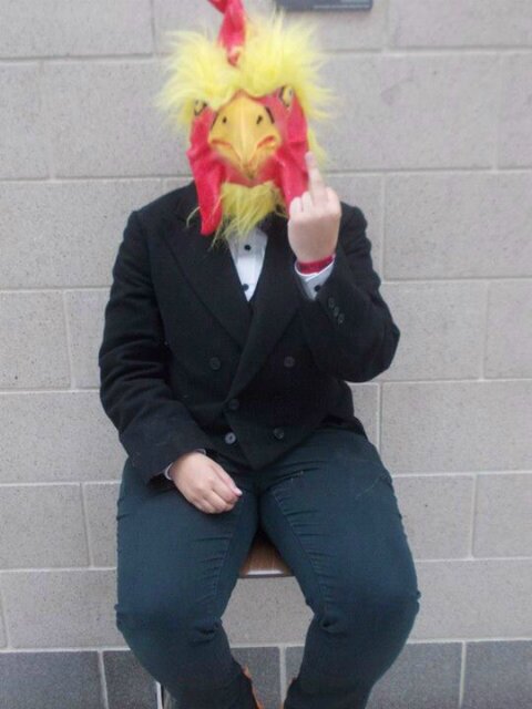 Exploration of the performativity of a chicken in relation to gender expression and homonormativity #bwaukbwaukmotherclucker