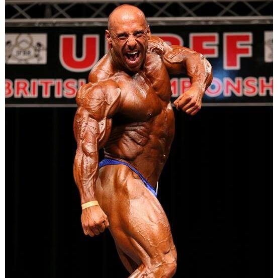 UKBFF champion, MuscleTech sponsored athlete, personal trainer/online coach.