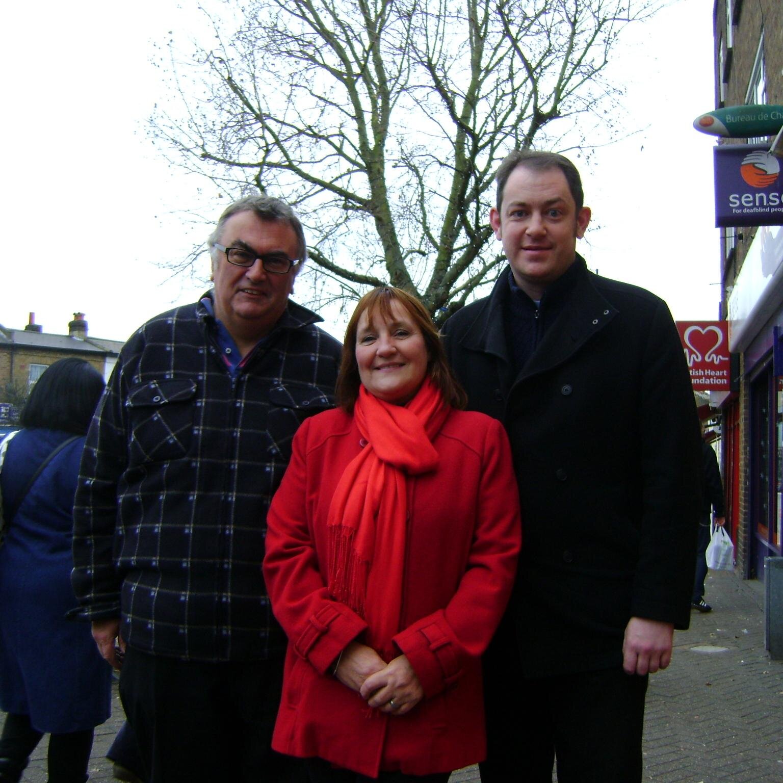 Kathy Bance MBE, Peter Fookes and Kevin Brooks.  Proud to represent Penge and Cator on Bromley Council