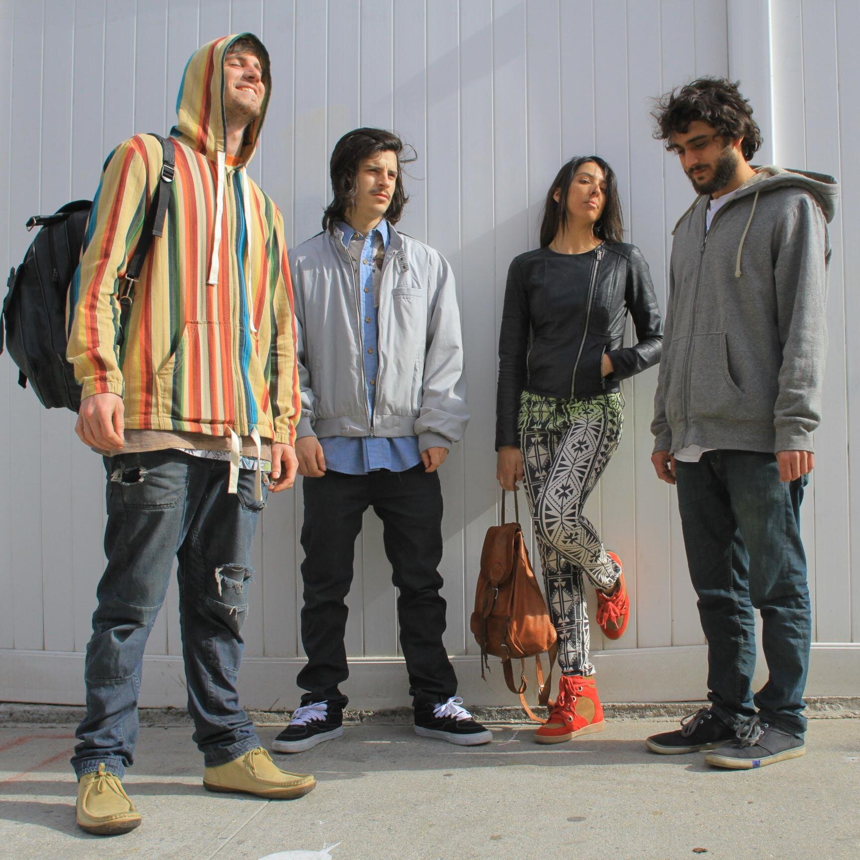 The band of all bands= Jackson Whalan, Sam Eckstein (Esseks), Brandon Lewis (B-Riddimz), Carmen Estevez