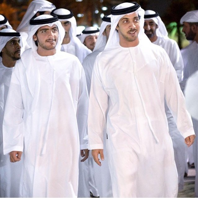 الشيخ أحمد بن زايد يوارى الثرى Meo