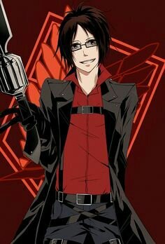 The crazed titan researcher!