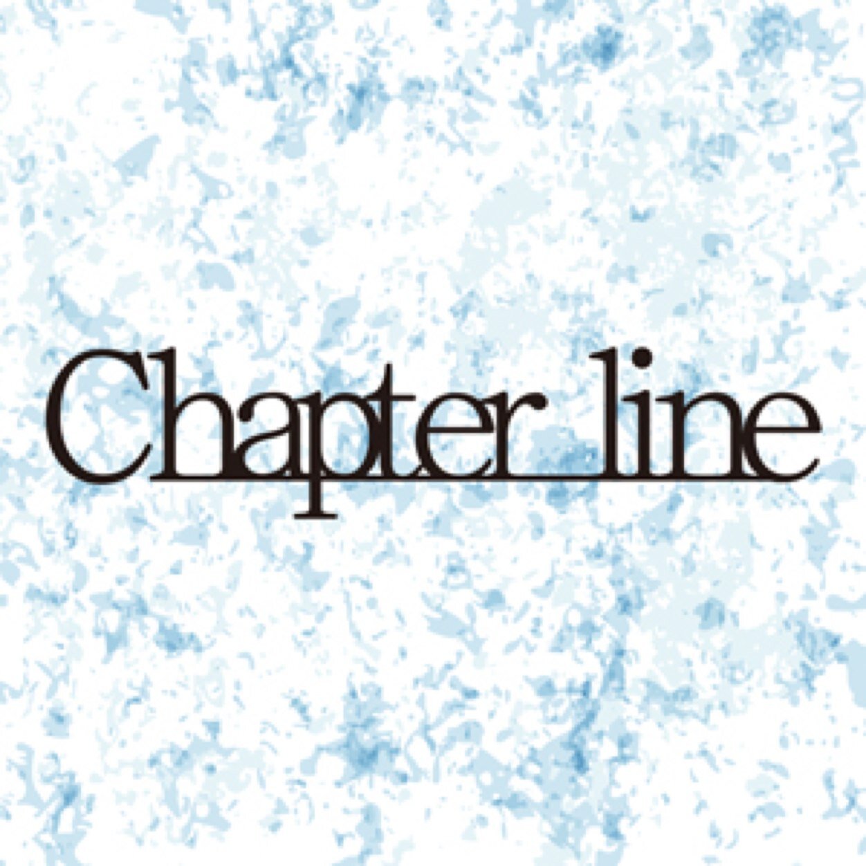 ※※※ Chapter line は2019年5月16日をもちまして解散しました。結成から6年2ヶ月、出会えた皆様に感謝いたします。※※※ その後のメンバーの活動は個人アカウントをご覧ください (@koura_k ) (@deco538 )