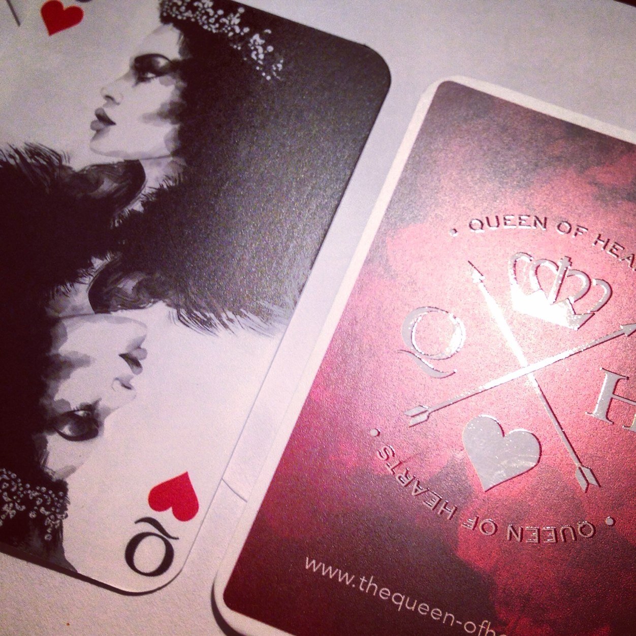 When the deck was stacked against her she just played a different game... #TheQueenofHearts

Clothing brand coming soon...