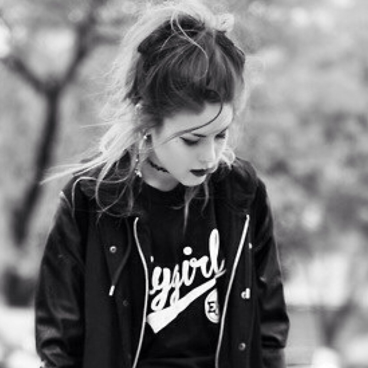 'flowers in my hair and monsters in my head'