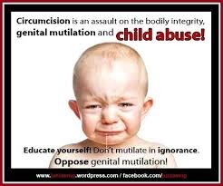 Nationalist, Intactivist circumcision is genital mutilation and child abuse and boys deserve the same protection as girls Pro-life