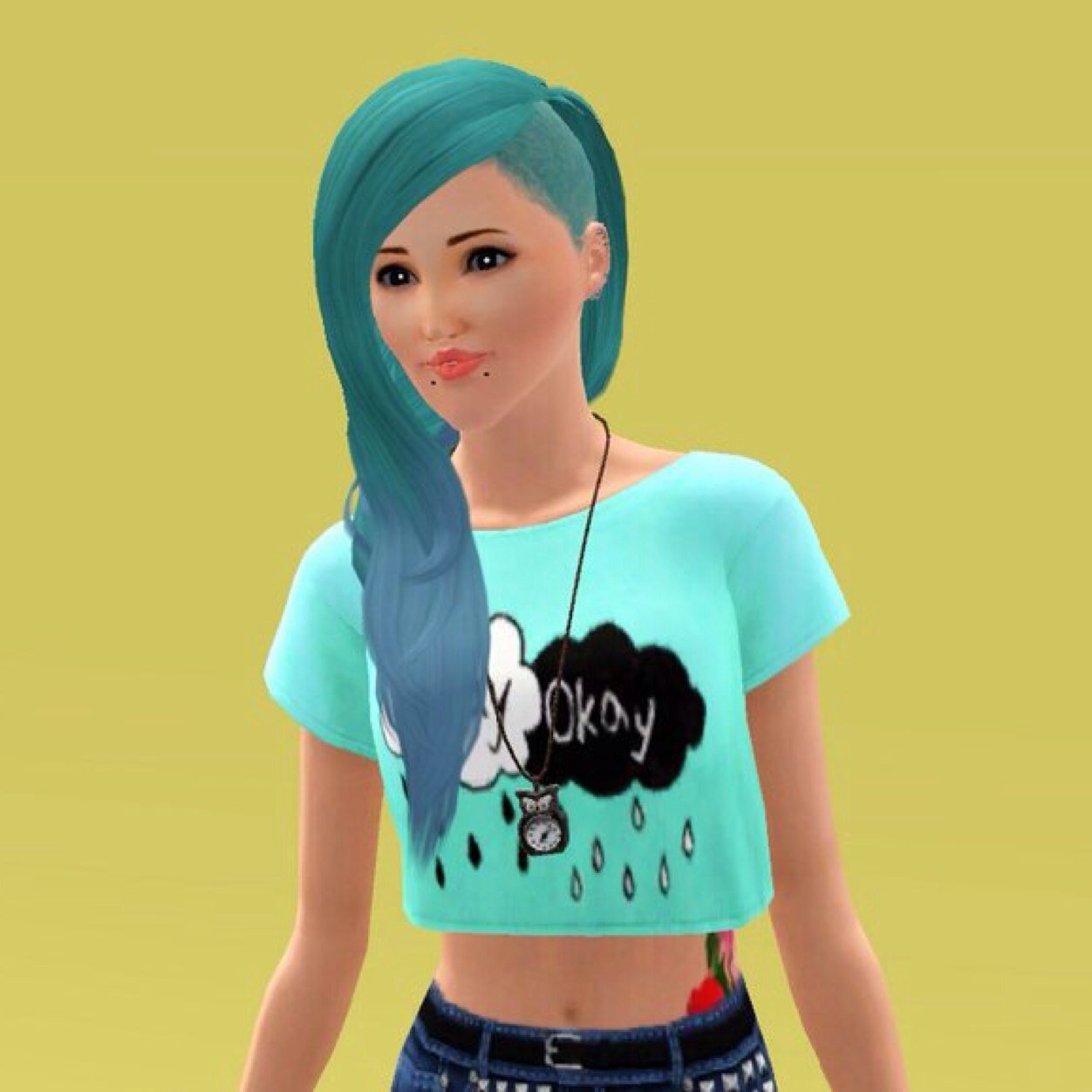 Hi My name is Winter and im 12 and i like to
Play the sims and eat pizza