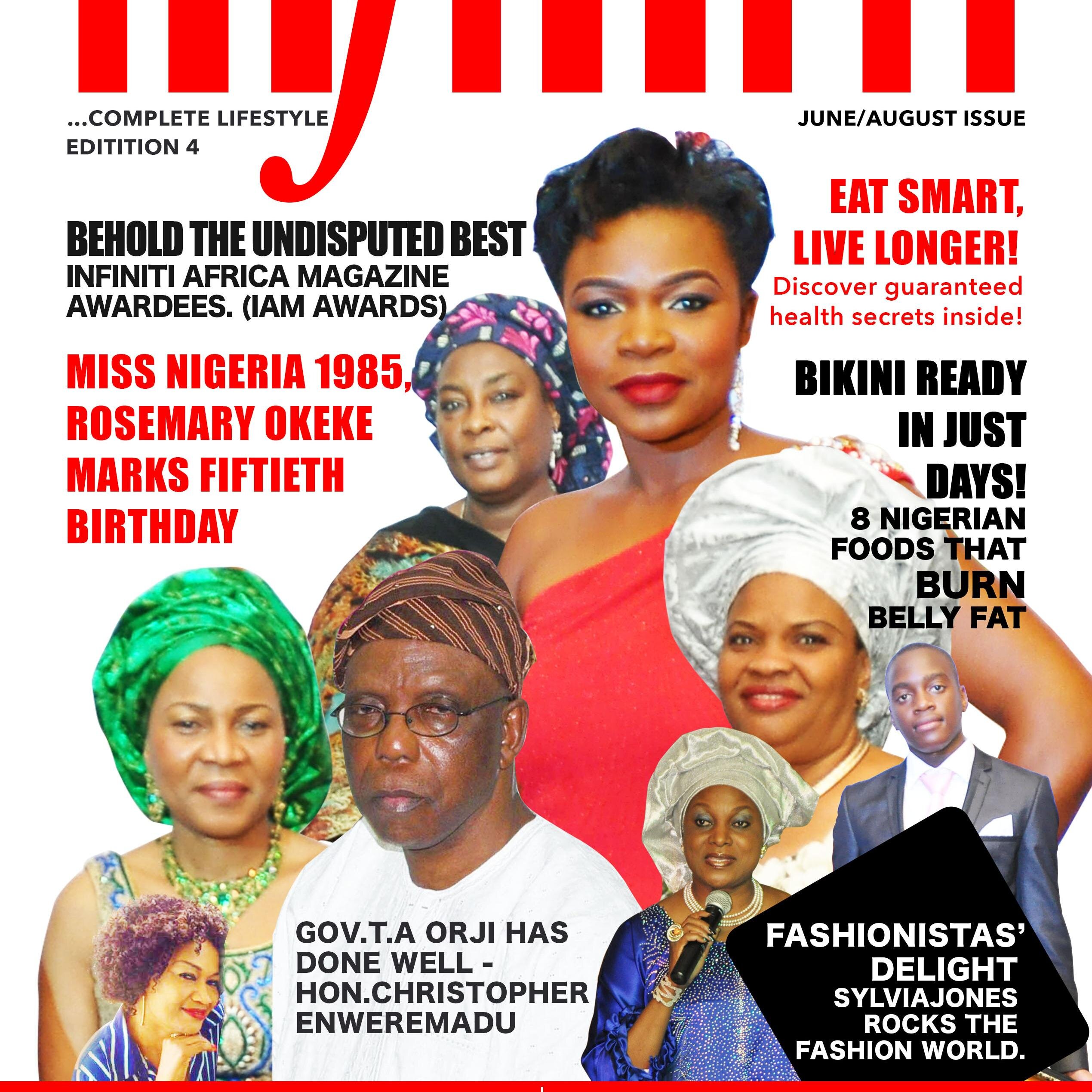 A Complete Life Style Magazine..Fashion,Beauty/Health,Entertainment, Personality Interviews,Travel Tips,People,Places/ Eventsn much more..Africa's Best!