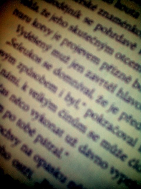 I am an optimistic. I love reading books,especially fantasy. I play theater,too. :-)
