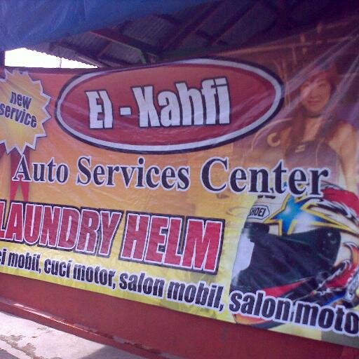 El Kahfi adalah Jasa pencucian Mobil,Motor,Helm,Karpet
Kami juga melayani Laundry Bijian dan Kiloan dg nama Radja Laundry
Alamat :
Jl. Hamid Rusdi no 1