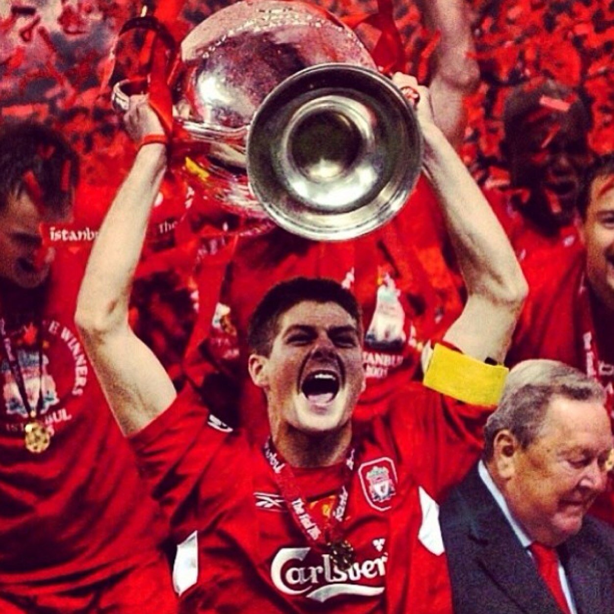 Liverpool supporter like us on instagram we are the official @Anfieldpics