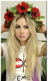 Soy atea gracias a Dios. Apoyo a las del Femen, cualquier tipo de manifestación y las compresas con alas.