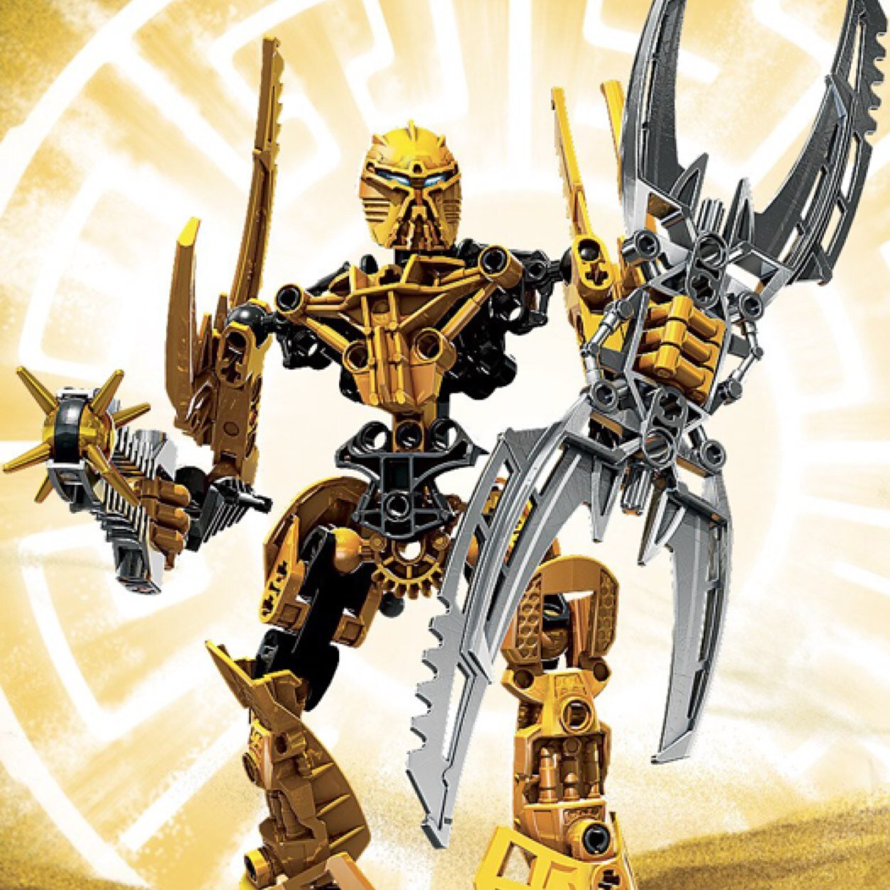 I am Mata Nui. A Bionicle who only wishes for peace. #Single
