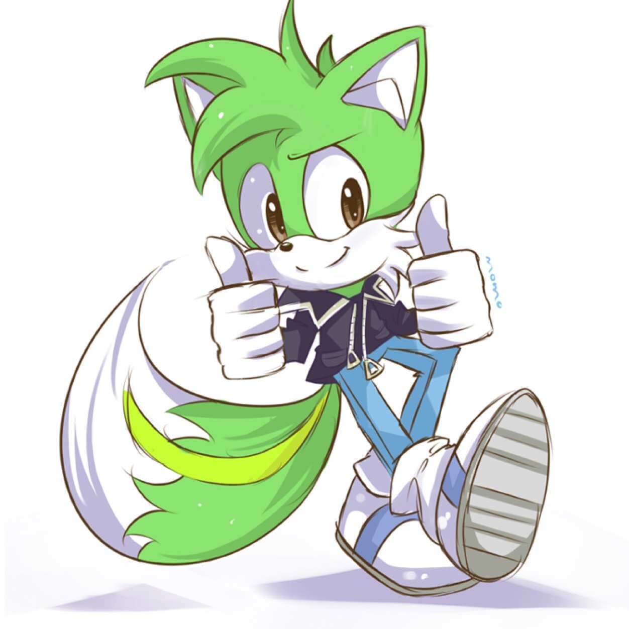 Hi im basher im a green fox who inflates my pals or myself for fun^^ age 6 bros: @DualTailedMech @GameFreakxTails my mummy is @derpyturtle5