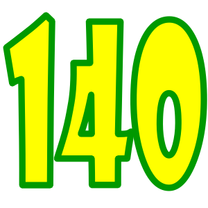 Celebrating the Complete Tweet. Using every one of the 140 characters. Pushing things to the limit, even when it's at the expense grammar spelin (or punctuation